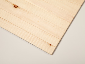 Holzteppich Zirbe Detail