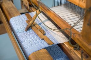 Zwilch hand loom detail