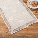 Kleiner Läufer "Edelweiß", 30x82 cm