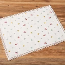Set Halbleinen-Druck "Sarah", 35x45 cm 