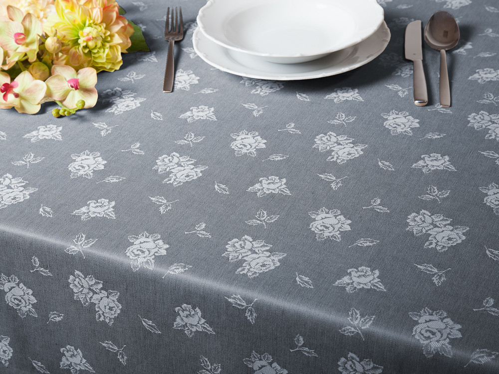 Meterware Rose-Allover, 200 cm Breite