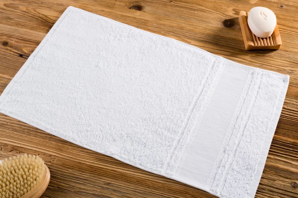 Gästetuch Stickbordüre 30x50 cm