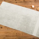 Duschtuch Stickbordüre 70x140 cm