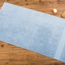 Duschtuch Stickbordüre 70x140 cm