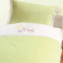 Kids Set "Schäfchen" von Fussenegger, 100x135cm, Kissen 40x60cm