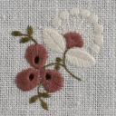 Lindenblüte Deckerl 30x30 cm