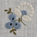 Lindenblüte Deckerl 30x30 cm