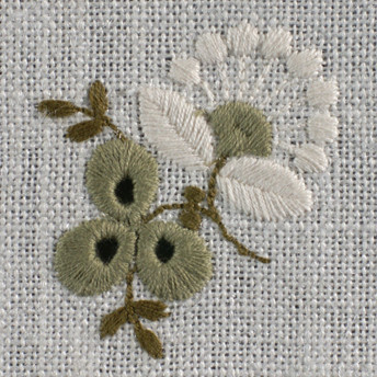 Lindenblüte kleine Mitteldecke 62x62 cm
