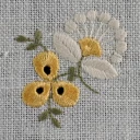Lindenblüte Mitteldecke 105x105 cm