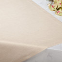 Tischdecke Halbleinen Uni mit Hohlsaum, 150x250 cm HELL