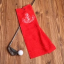 bestickte Golftücher
