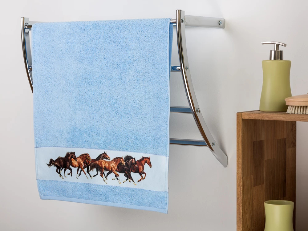 Handtuch Pferde 50x100 cm