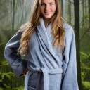 Bademantel Bambou Twin Velour Schal