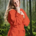 Bademantel Bambou Twin Velour Schal