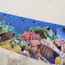 Strandtuch "Aquarium", 75x180cm