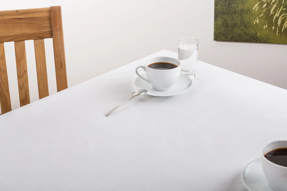 Tischdecke Raute Jacquard 170x240 cm