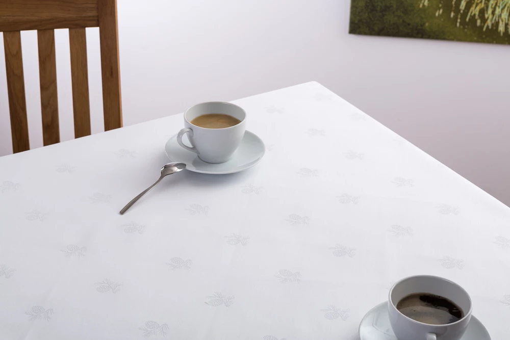 Meterware Zirbenjacquard 162 cm breit