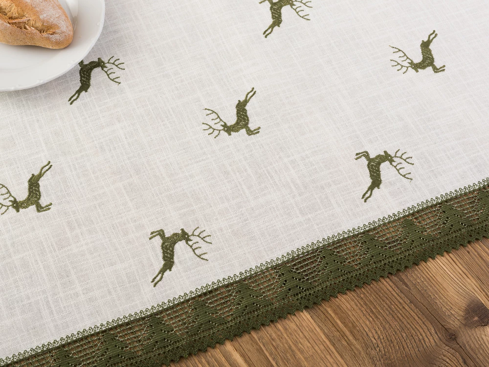 Deckerl Hirsch Landhaus 30x30 cm