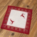 Deckerl Hirsch Landhaus 30x30 cm