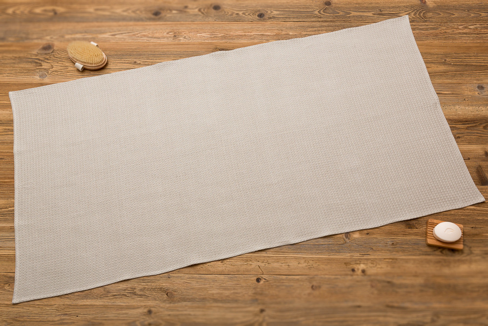 Duschtuch Waffelbindung ohne Zertifizierung 70x140 cm