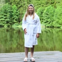 Kinderbademantel Bambou Twin Velour