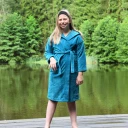 Kinderbademantel Bambou Twin Velour