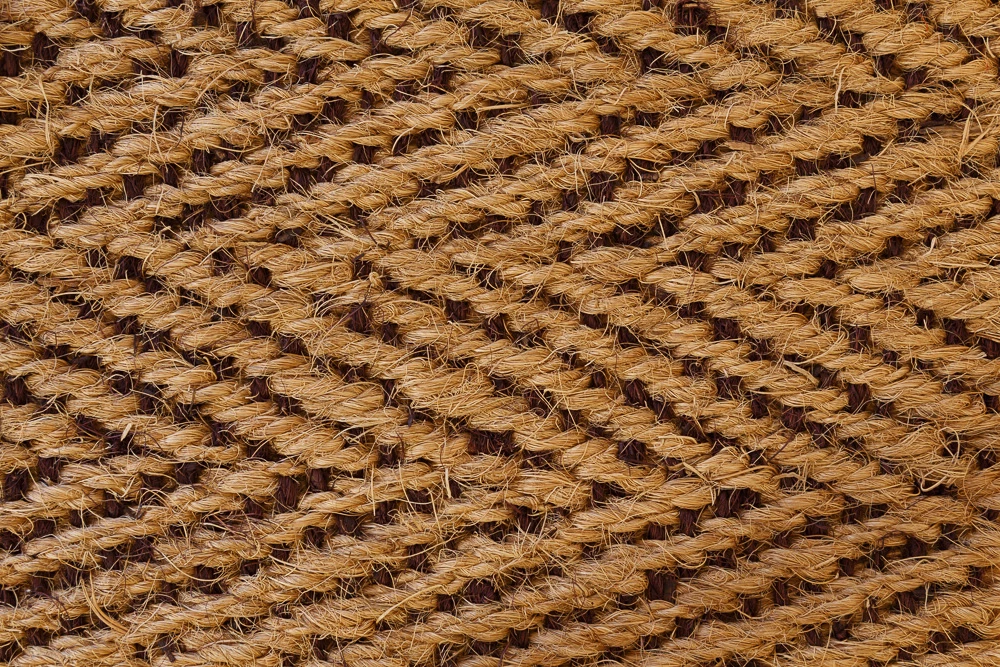 Kokosteppich nach Maß, beschichtet