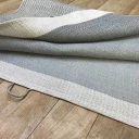 Leinenhandtuch Farbverlauf 50x100 cm