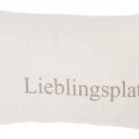 SILVRETTA Kissenhülle „Lieblingsplatz“, 40x60 cm