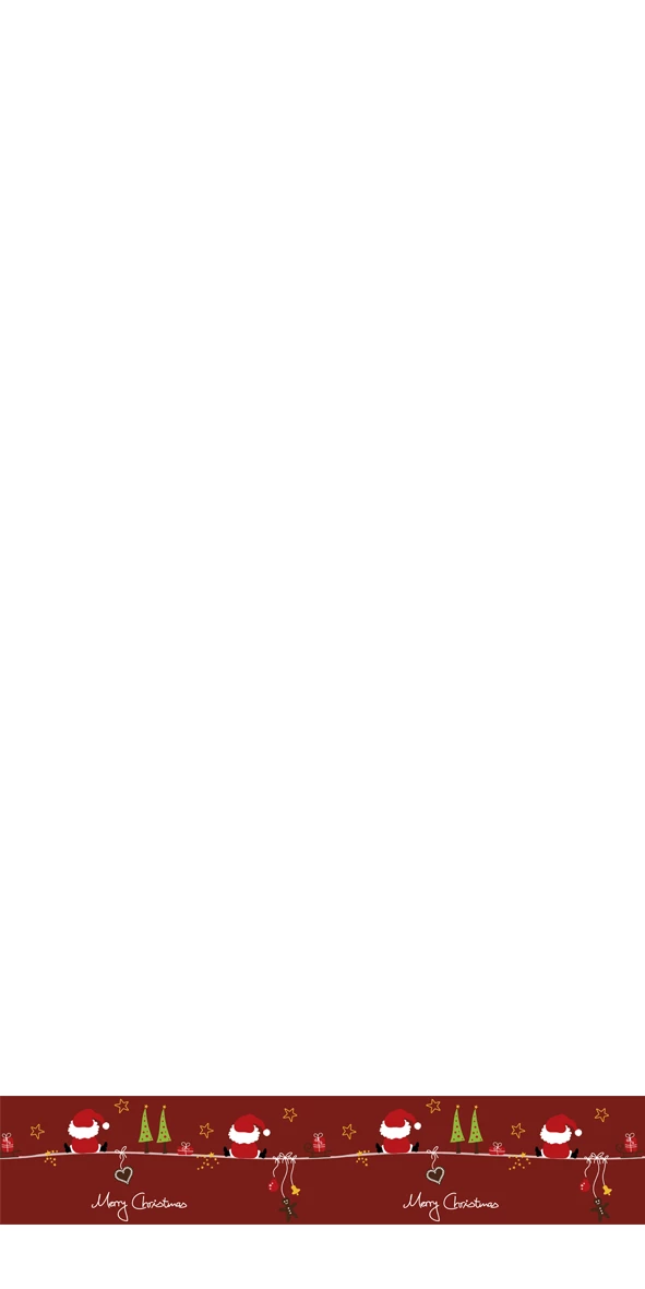 "Xmas Santa" Handtuch 50 x 100 cm