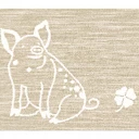 Geschirrtuch "Eberhart", 45x73cm