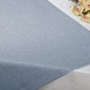 Serviette Halbleinen Uni mit Saum, 39x39 cm DUNKEL