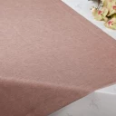 Tischtuch Halbleinen Uni mit Saum, 140x220 cm DUNKEL