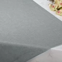 Tischtuch Halbleinen Uni mit Saum, 140x220 cm DUNKEL