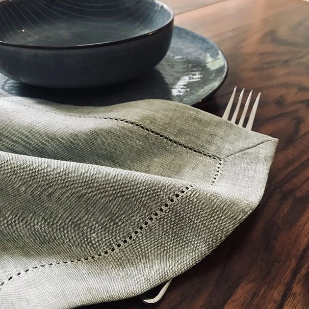 Feine BIO Leinentischwäsche