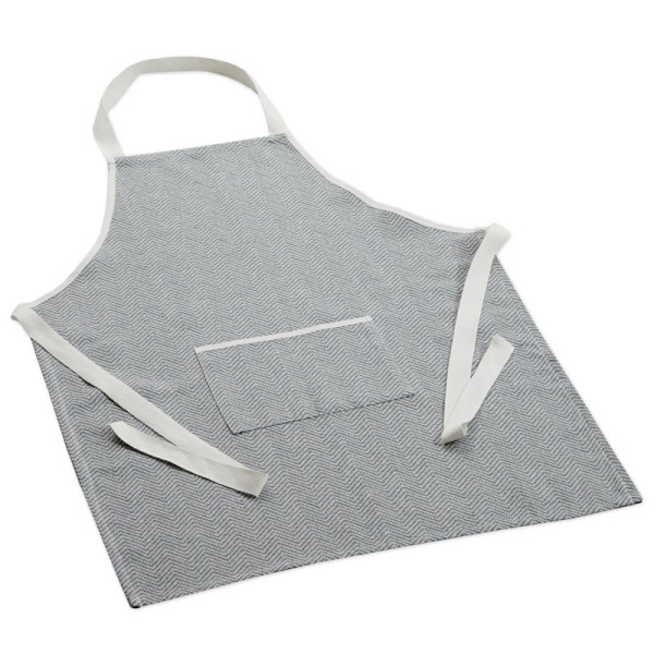 Schürze Fischgrätdesign