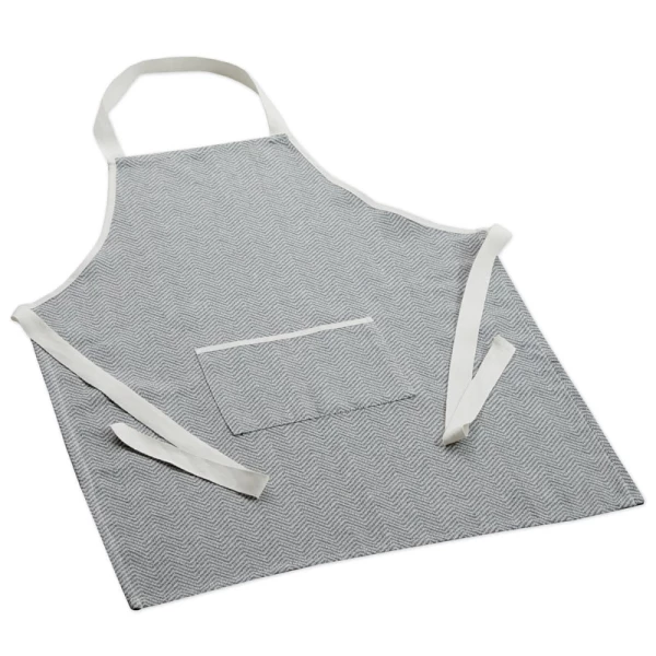 Schürze Fischgrätdesign