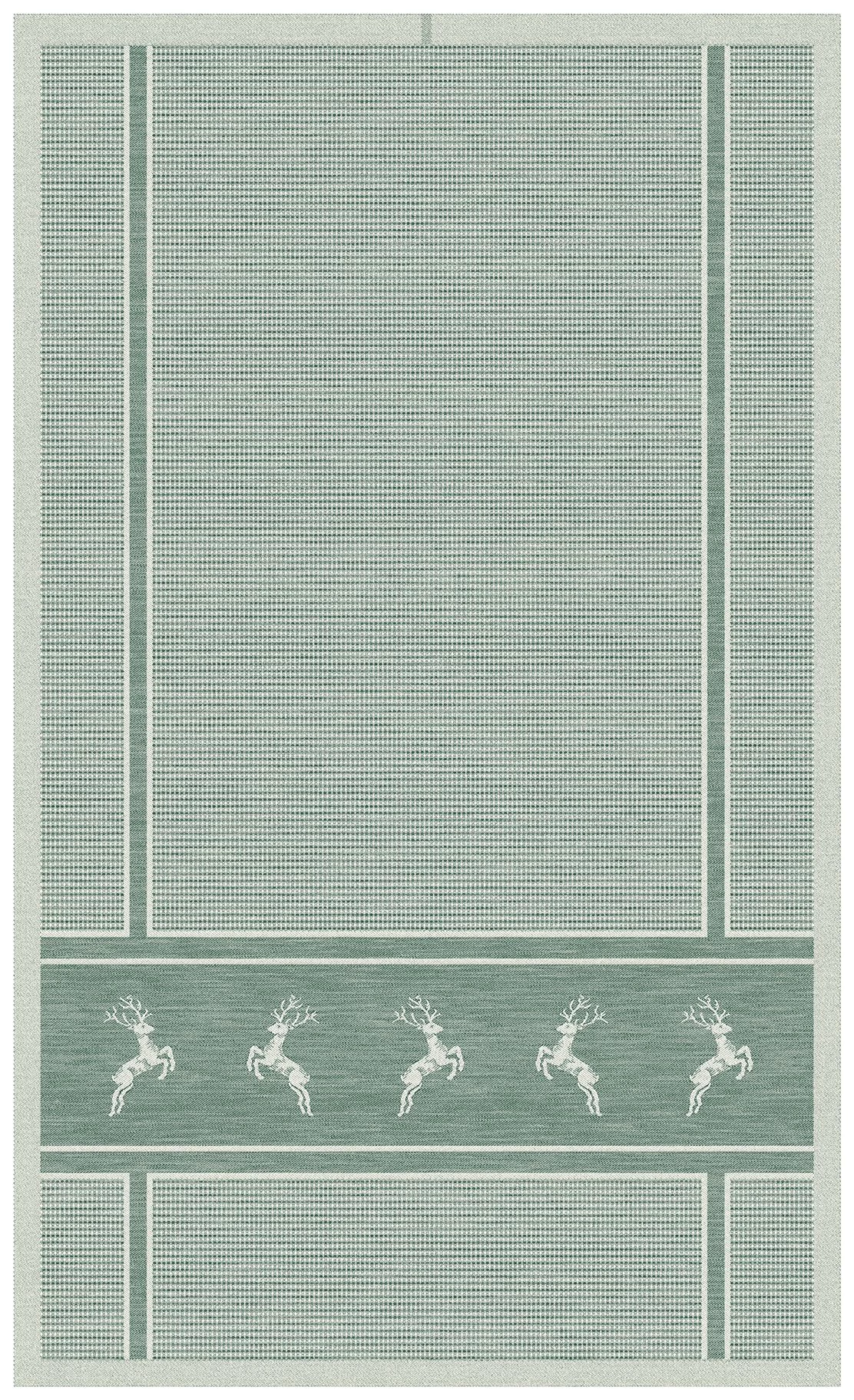 Waffeltuch Hirsch 45x73 cm