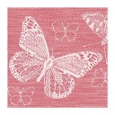 Waffeltuch Schmetterling, 45x73 cm