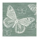 Waffeltuch Schmetterling, 45x73 cm