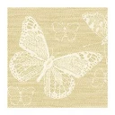 Waffeltuch Schmetterling, 45x73 cm