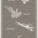 Geschirrtuch Küchenkräuter, ca. 45 x 73 cm