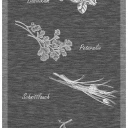 Geschirrtuch Küchenkräuter, ca. 45 x 73 cm