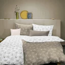 Mako Satin Wendebettwäsche "Nizza" 140x200 + 70x90 cm
