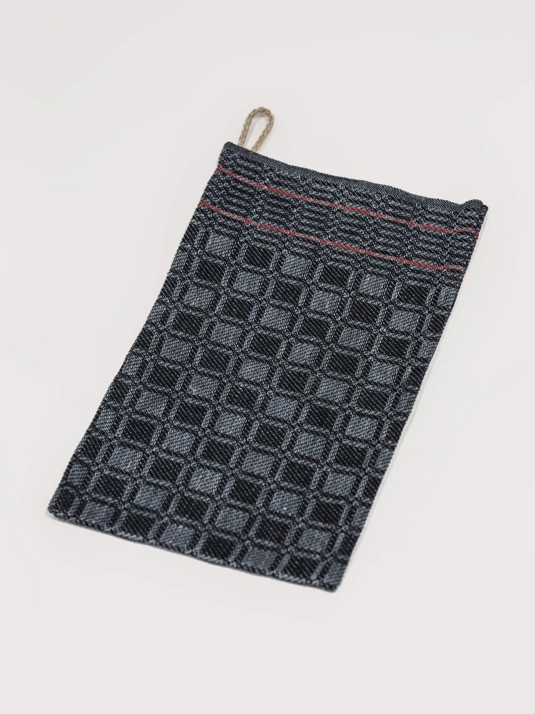 Gruben-Waschhandschuh Halbleinen 15x25 cm