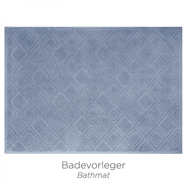 Badeteppich Mosaik Relief klein, 50x70 cm