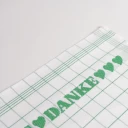 Geschirrtuch Danke, 50x70 cm