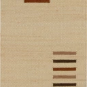 beige mit braunem Muster