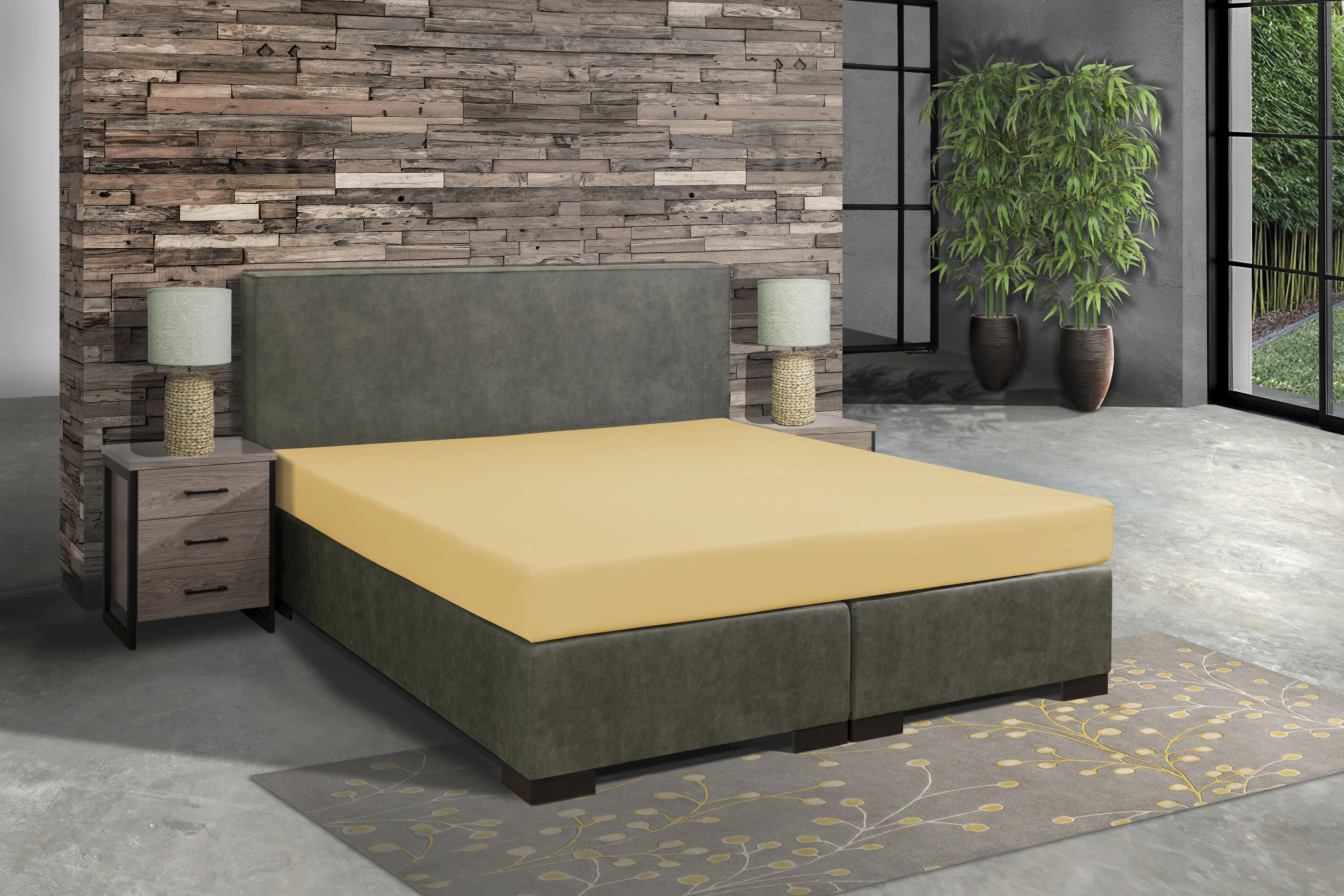 Bio Bamboo Premium Spannbetttuch 180-200 x 200-220 cm