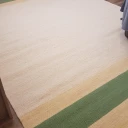 SCHNÄPPCHEN Dornbirn, 70x140 cm, beige gestreift, nicht gewalkt, Einzelstück